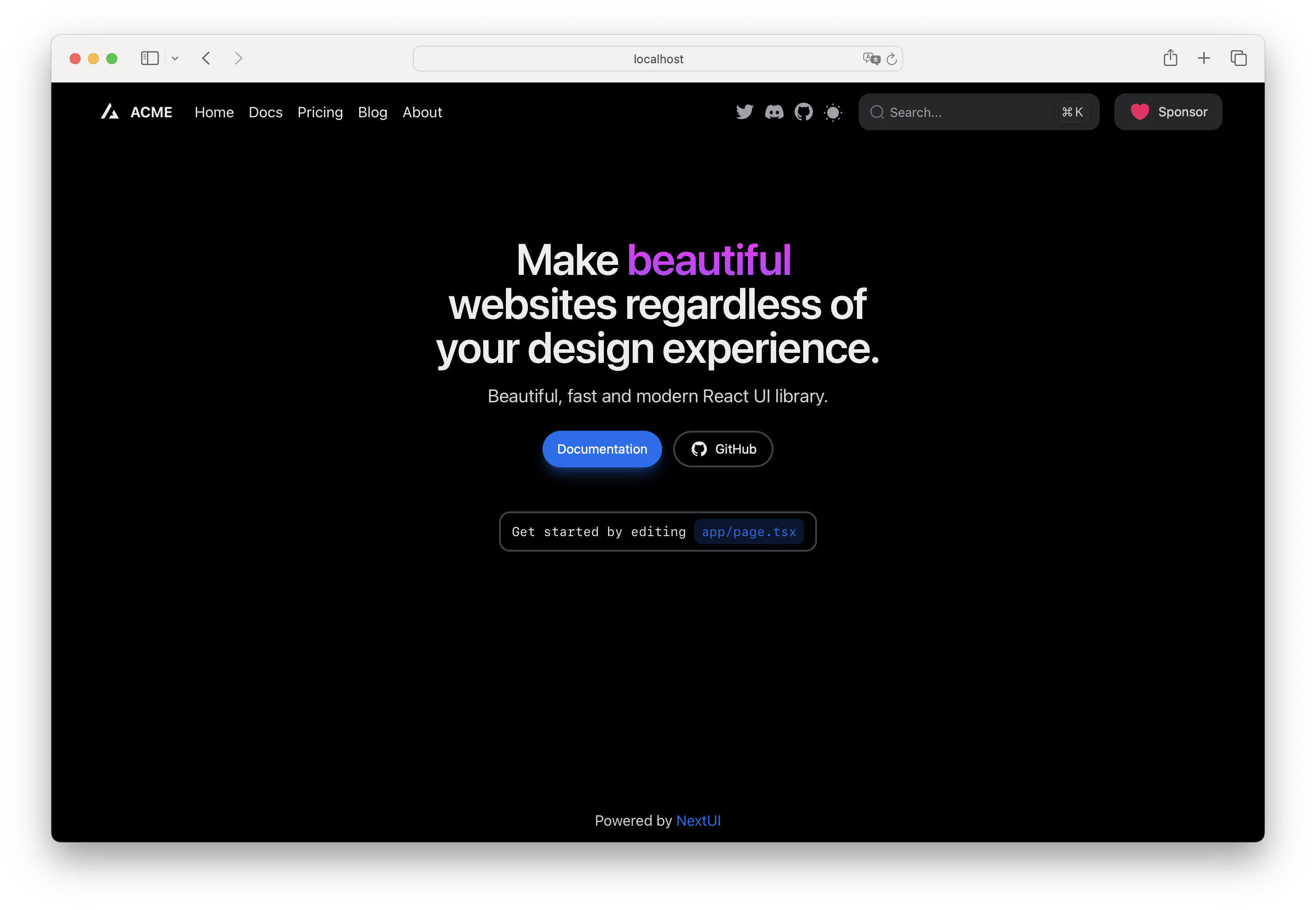 localhost:3000