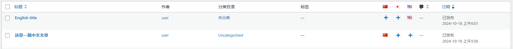 日语文章发布成功