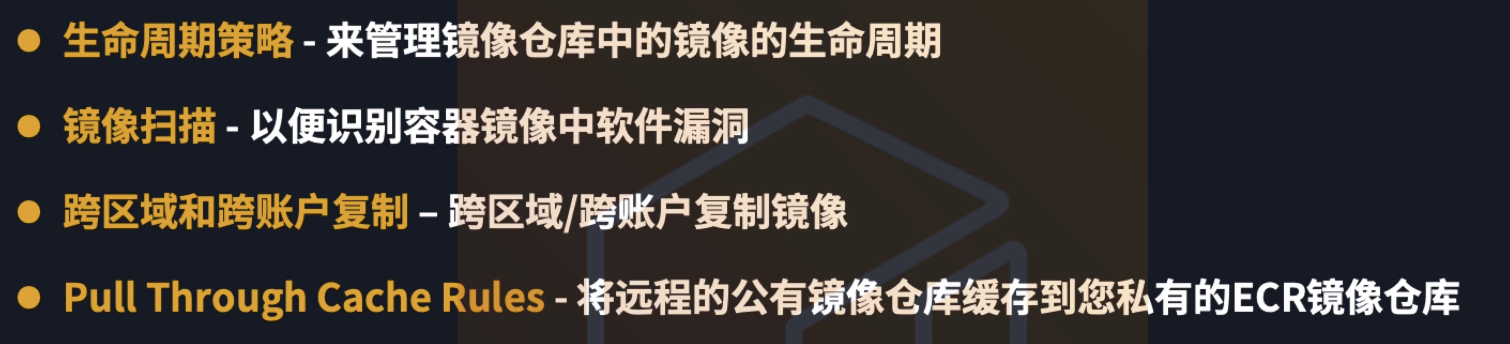 ECR 的拓展功能
