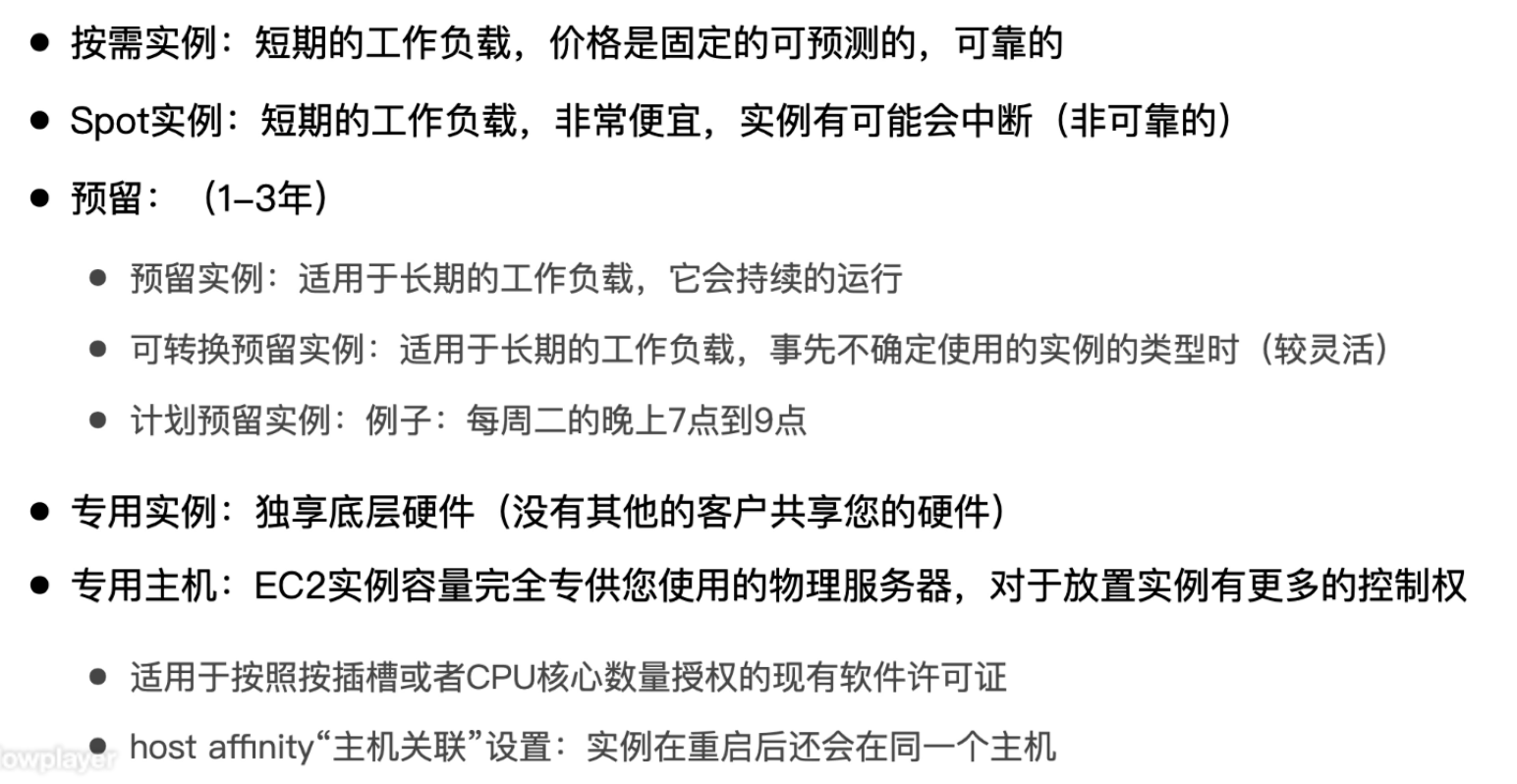 EC2 实例启动类型（购买选项）