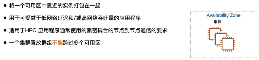 集群 (Cluster) 置放群组
