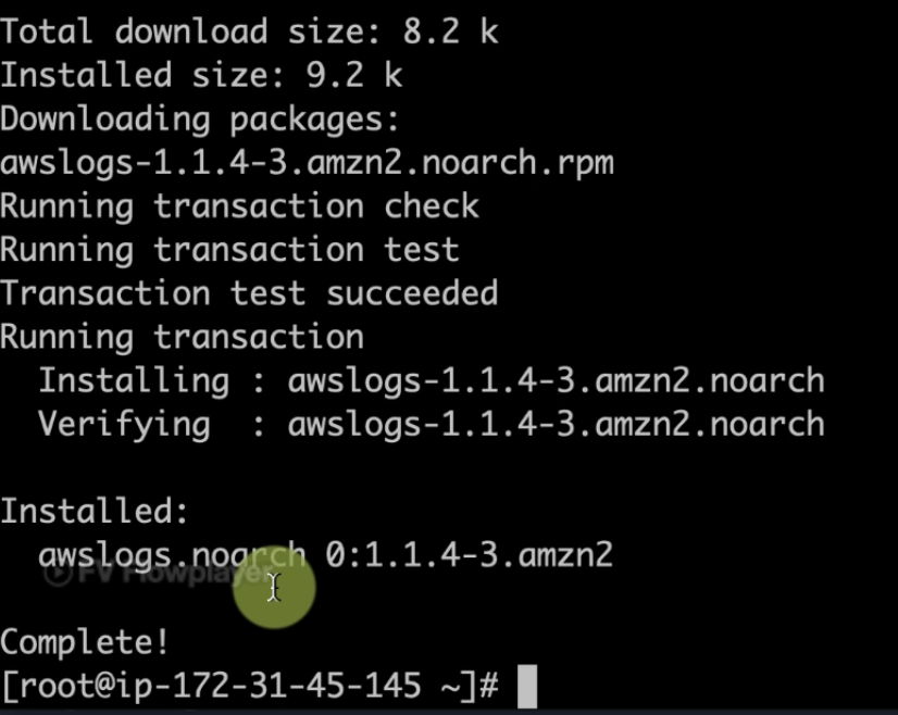在 EC2 上成功安装 CloudWatch 代理