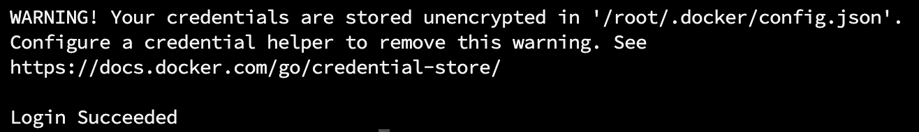 Docker Login